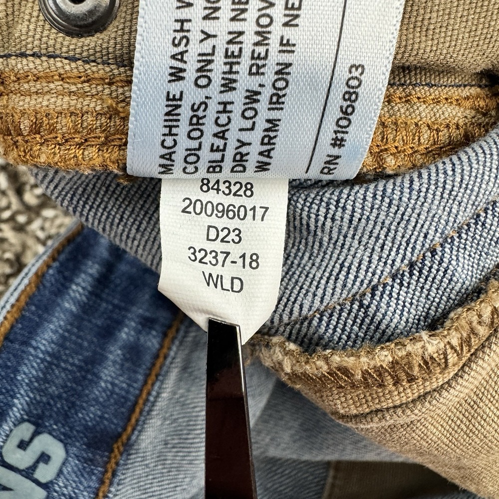 Duluth Ballroom Double Flex Jeans Slim Fit Light Wash Men 38x32 Utility Denim - Picture 6 of 11